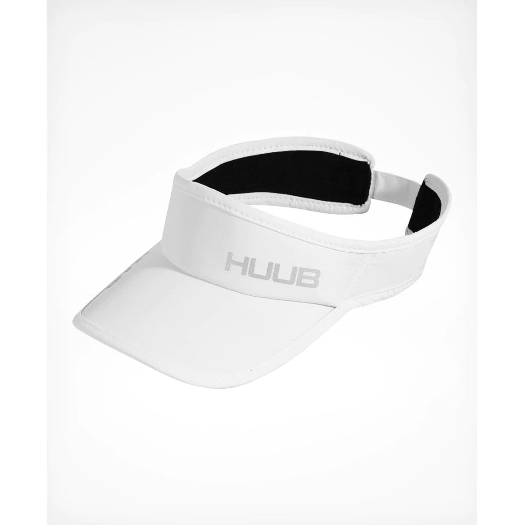 Huub Run Visor, Unisex, weiß